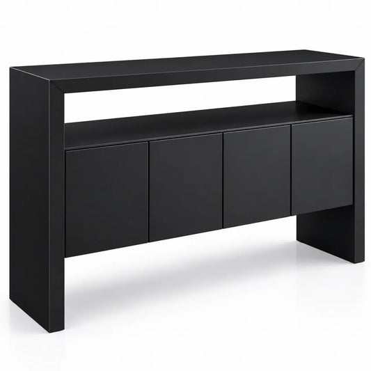 Buffet en Bois Noir a